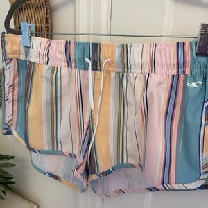 O'Neill Multicolor Striped Hyperfreak Board Shorts